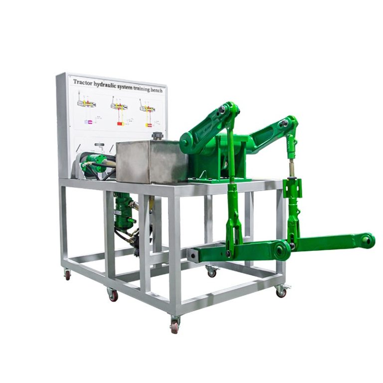 Tractor Hydraulic System Training Bench - from left